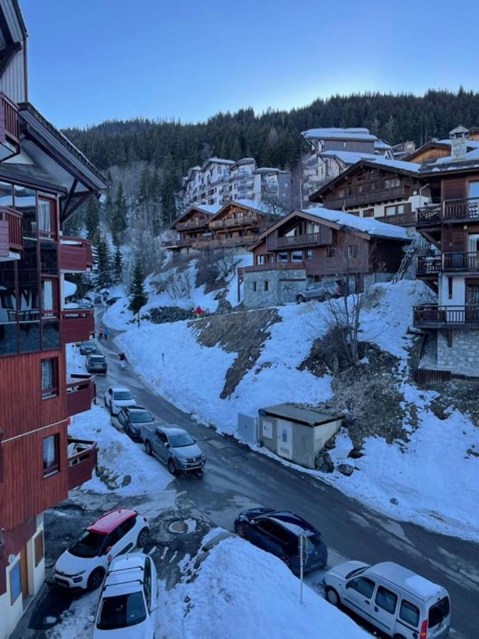 Appartement La Tania 2 Pieces Garage Dans Chalet Pied Pistes エクステリア 写真